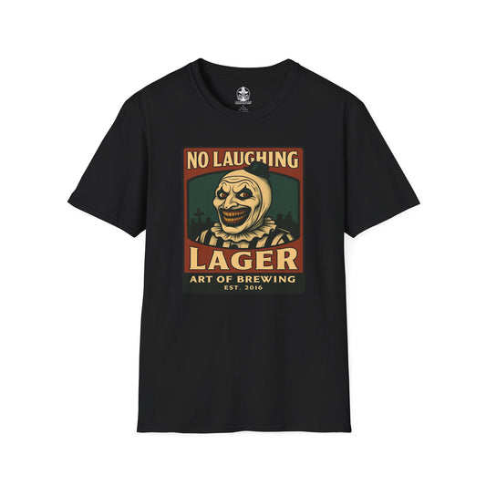Terrifier No Laughing Lager T-Shirt