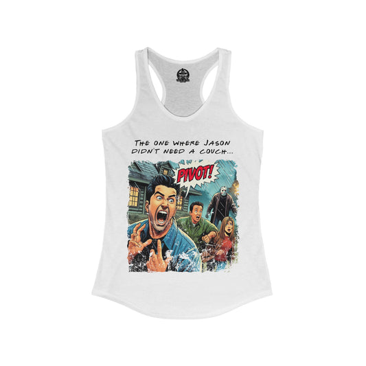 The One Where Jason Didn't Need A Couch-Women's Racerback Tank