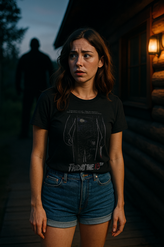 Friday the 13th – 1980 Original Movie Poster Shirt Distressed