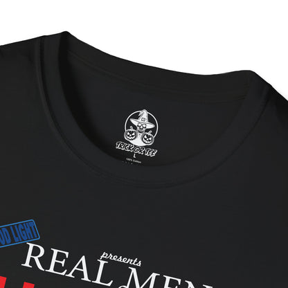 🦇 Real Men of Horror – Count Dracula T-Shirt 🦇