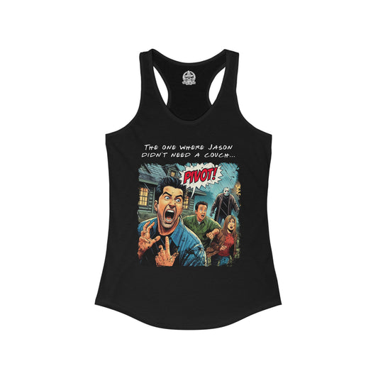 The One Where Jason Didn't Need A Couch-Women's Racerback Tank