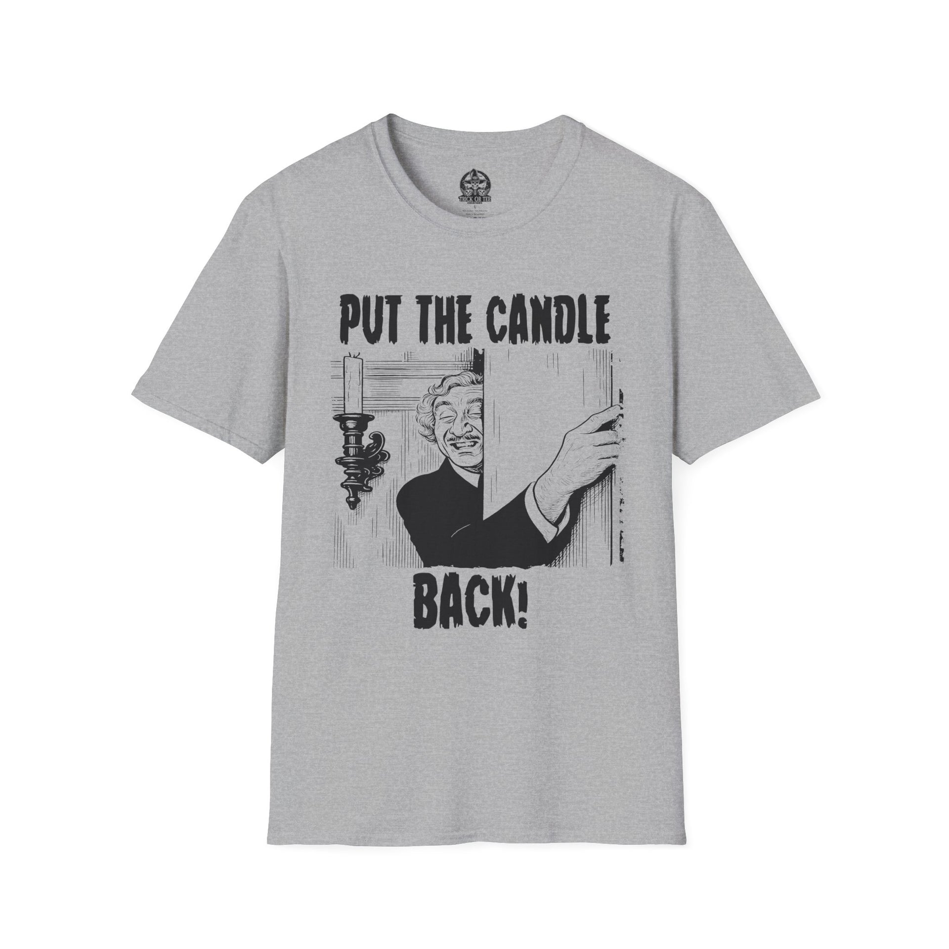 Put… the Candle… Back! – Emergency Secret Passage Tee Unisex Softstyle T-Shirt