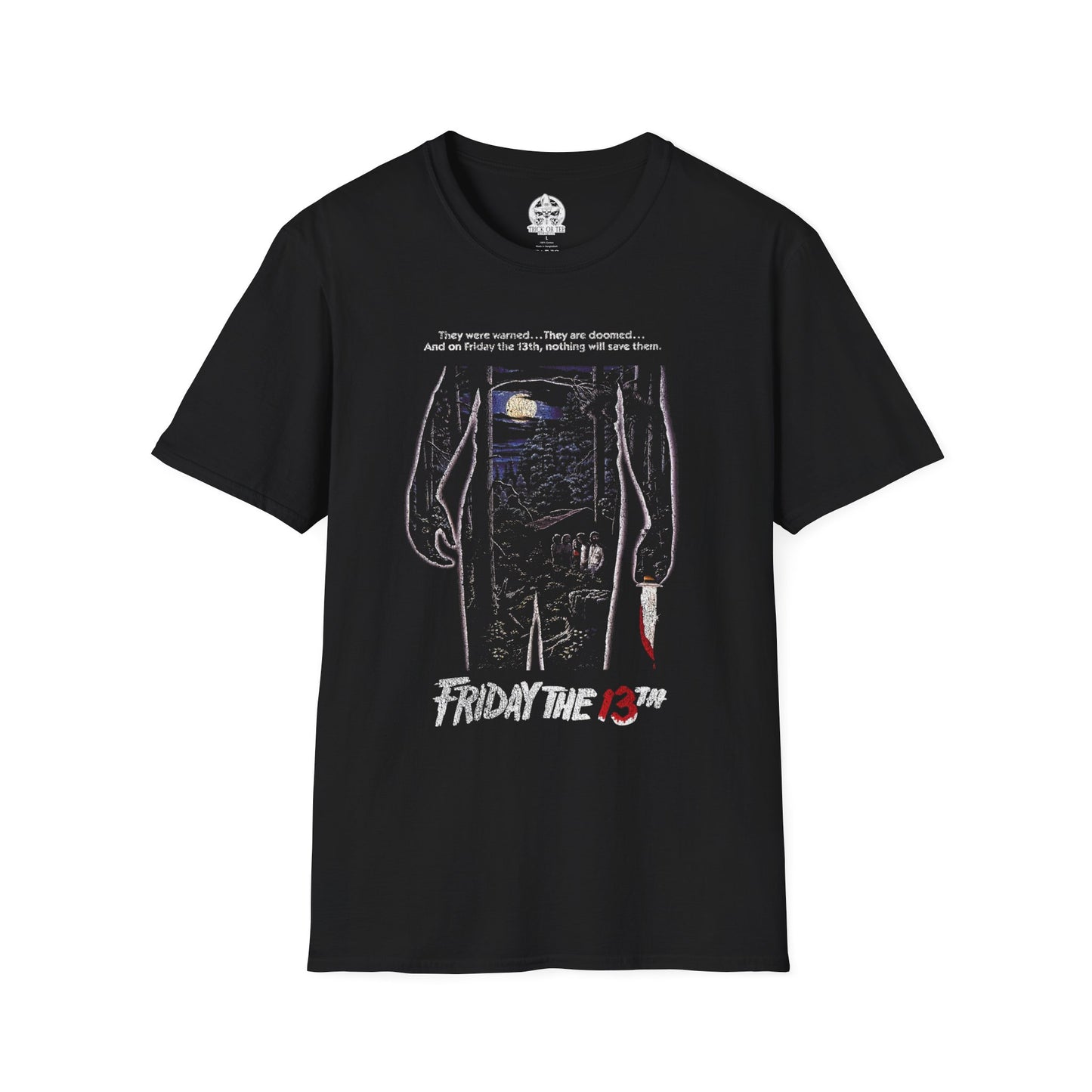 Friday the 13th – 1980 Original Movie Poster Shirt Distressed