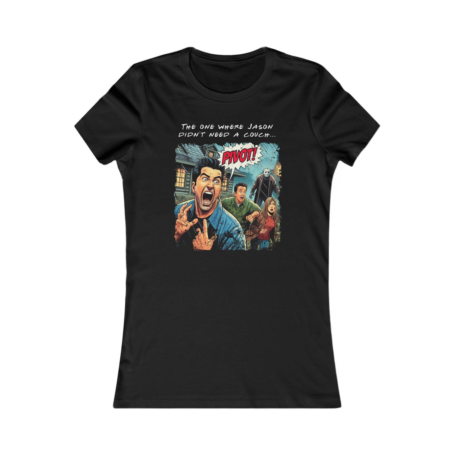 The One Where Jason Didn't Need A Couch- Women's Cut Tee
